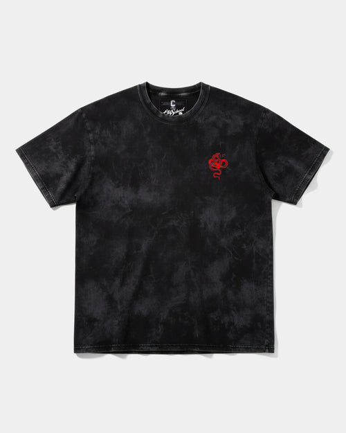 Camiseta Cubica Snake Pocket Espalda Oversize Acid