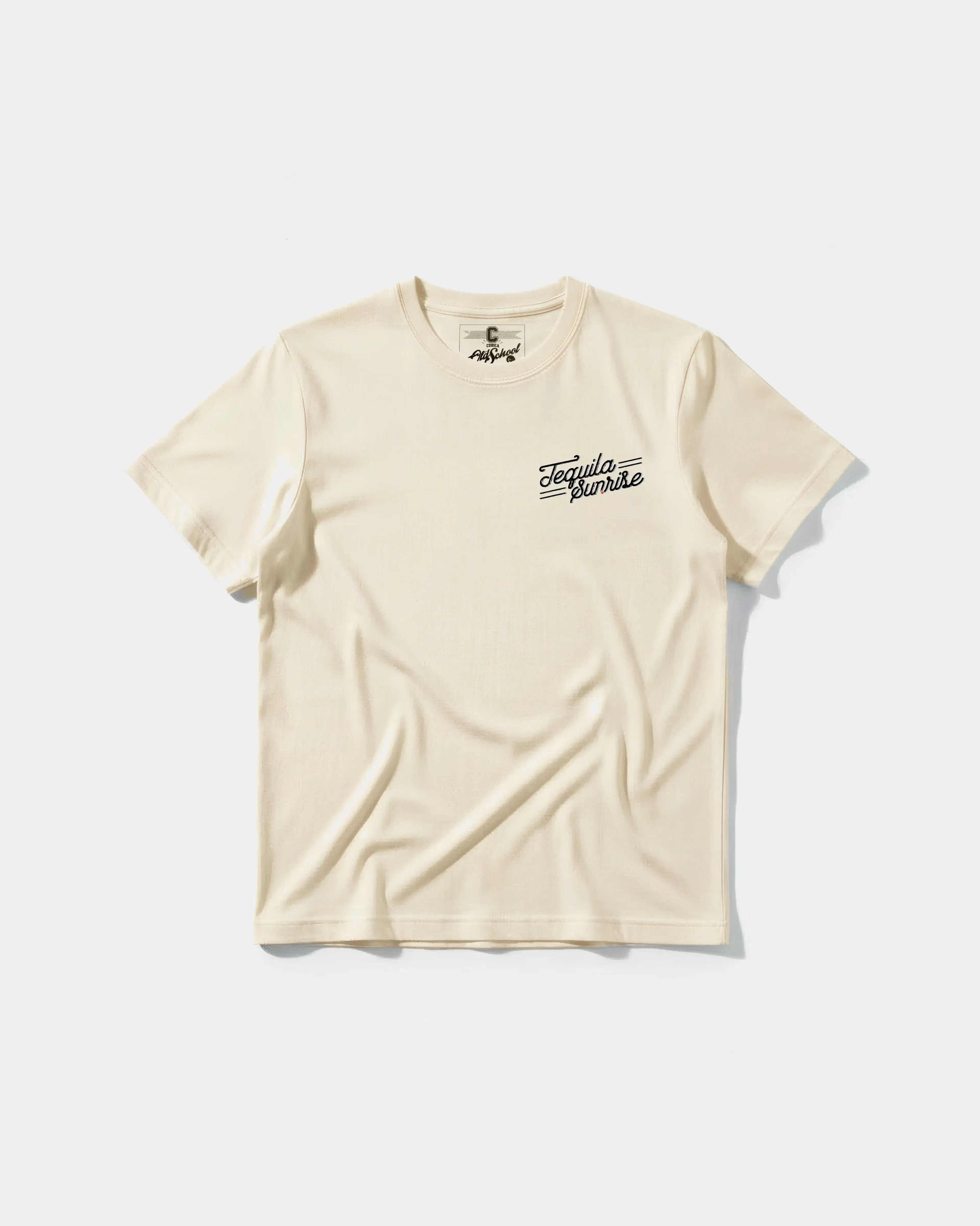 Camiseta Tequila Sunrise Pocket Espalda Regular Basic