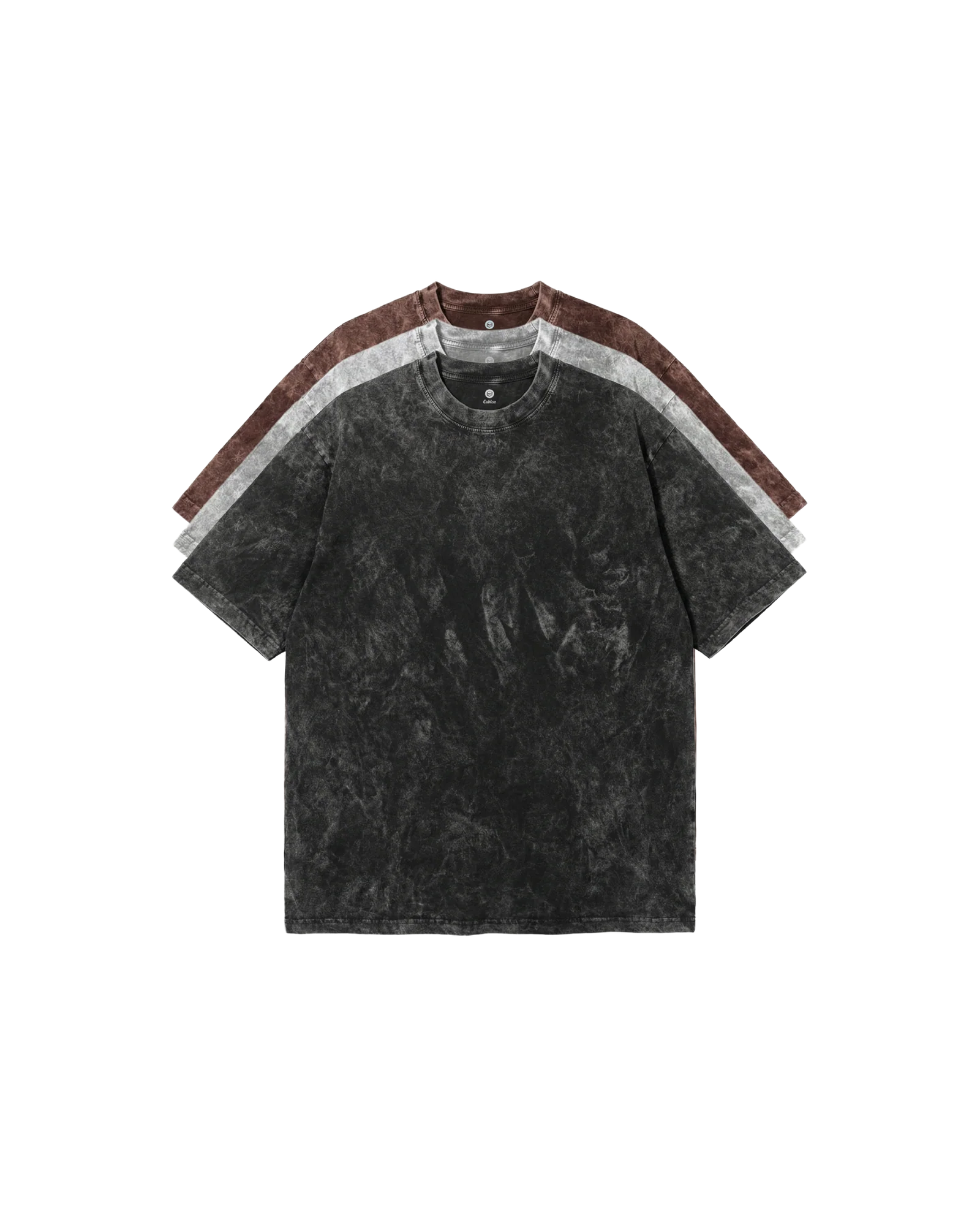 Pack X3 Oversize Acid Wash Cubica